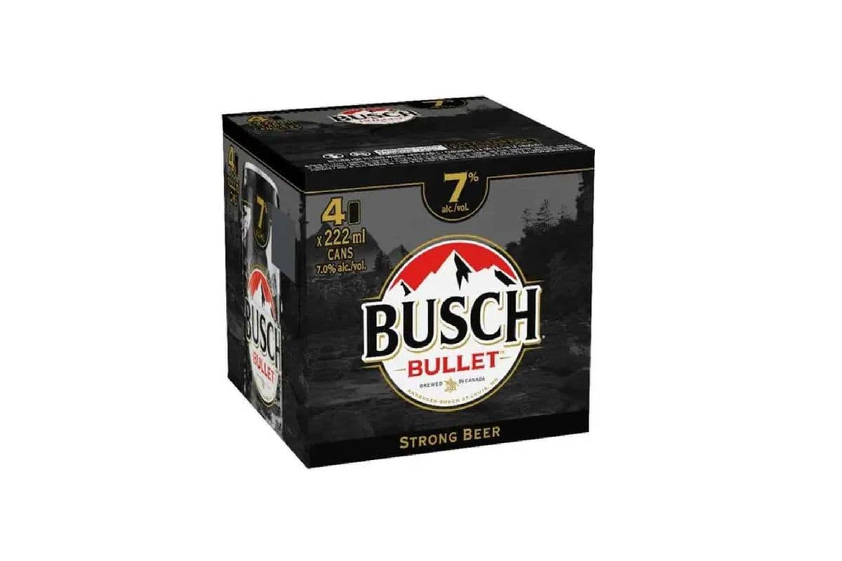 Busch Bullet-4PK (4 x 222ml)