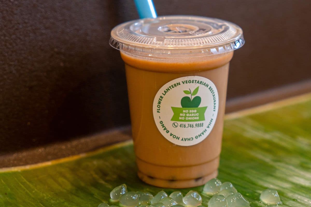 Bubble tea with tapioca (12oz)