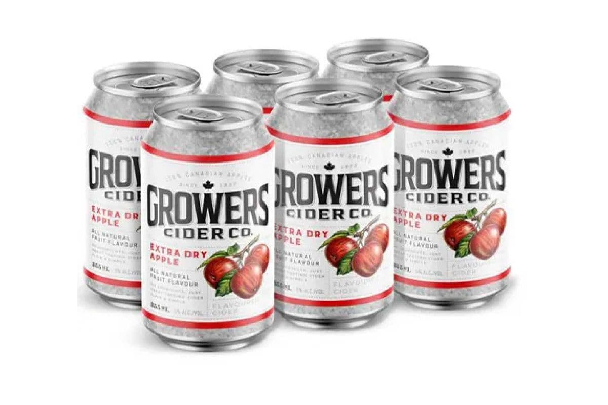 Growers Extra Dry Apple (6 x 355 ml)