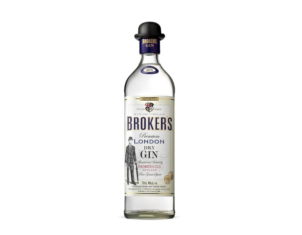 Broker’s Premium London Dry Gin (750 ml)