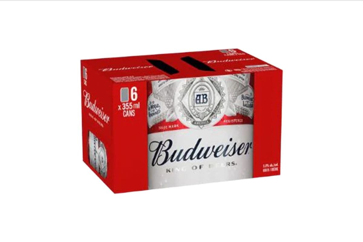 Budweiser CAN (6 x 355ml)