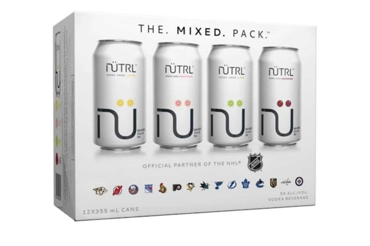 Nutrl Vodka Soda Mix Pack (12 Cans) (12 x 355ML)