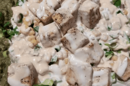 Sauteed Tofu Burrito Bowl