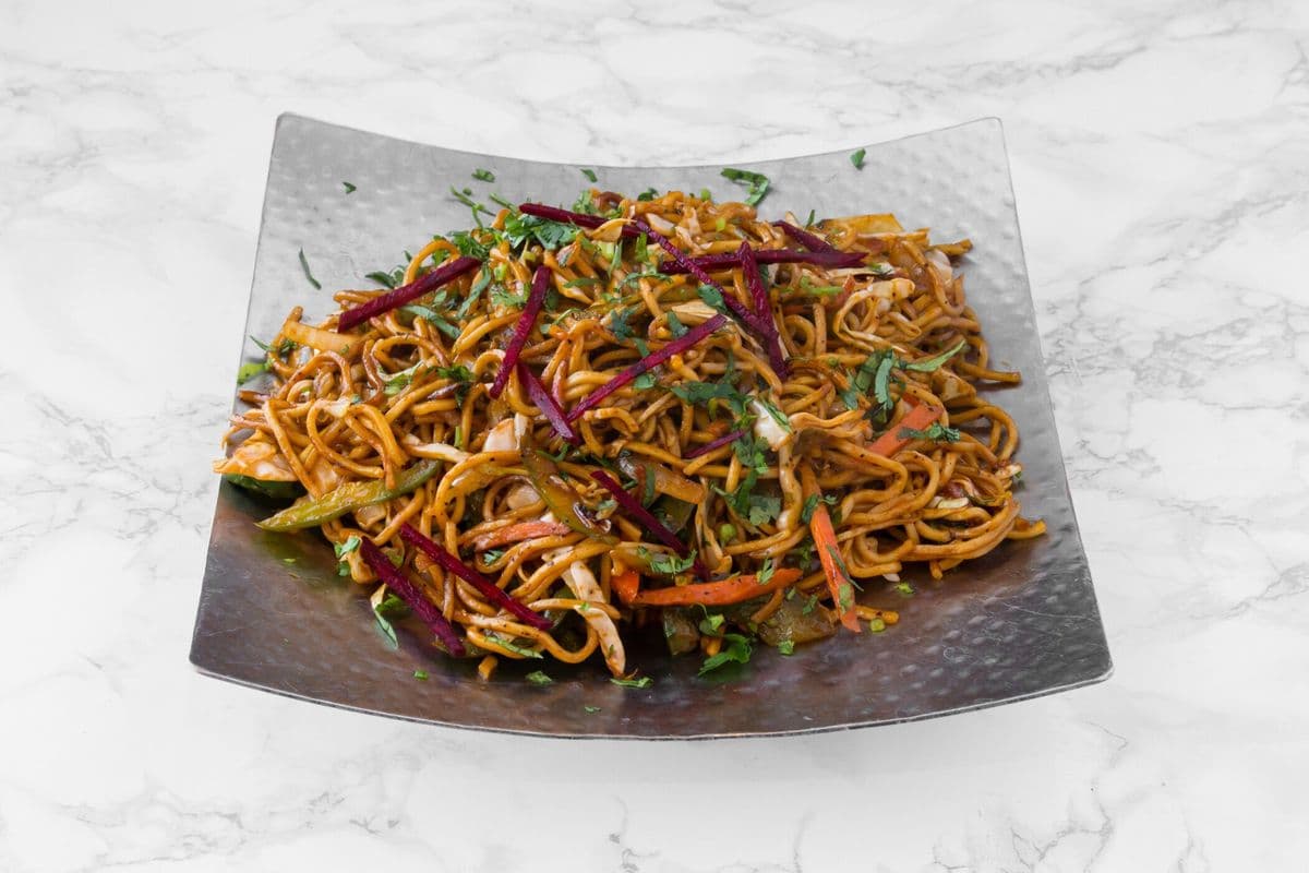 Vegetable Hakka Noodles