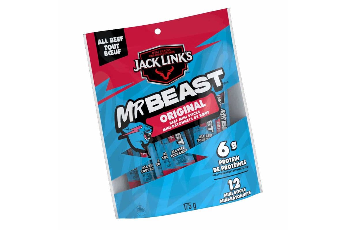 MrBeast Original Beef Mini Sticks (175 g)