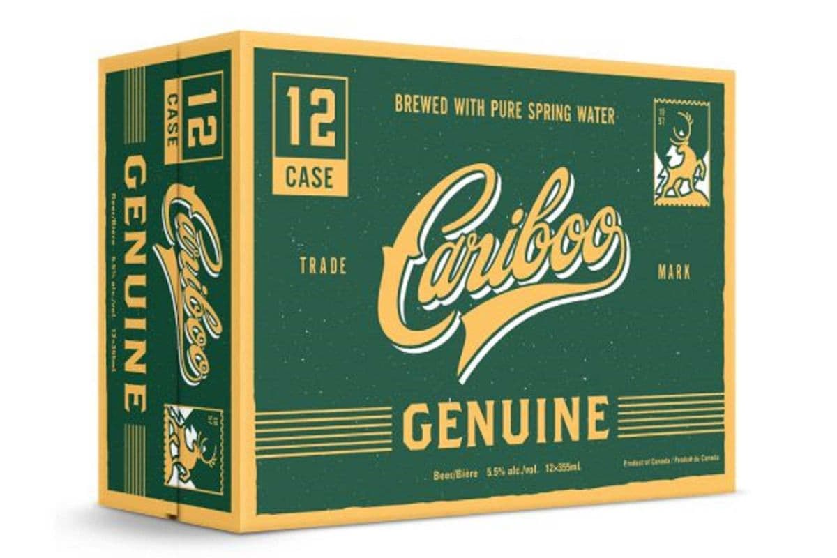 Cariboo Genuine Draft 12Cans (1 x 12x355ml Cans)