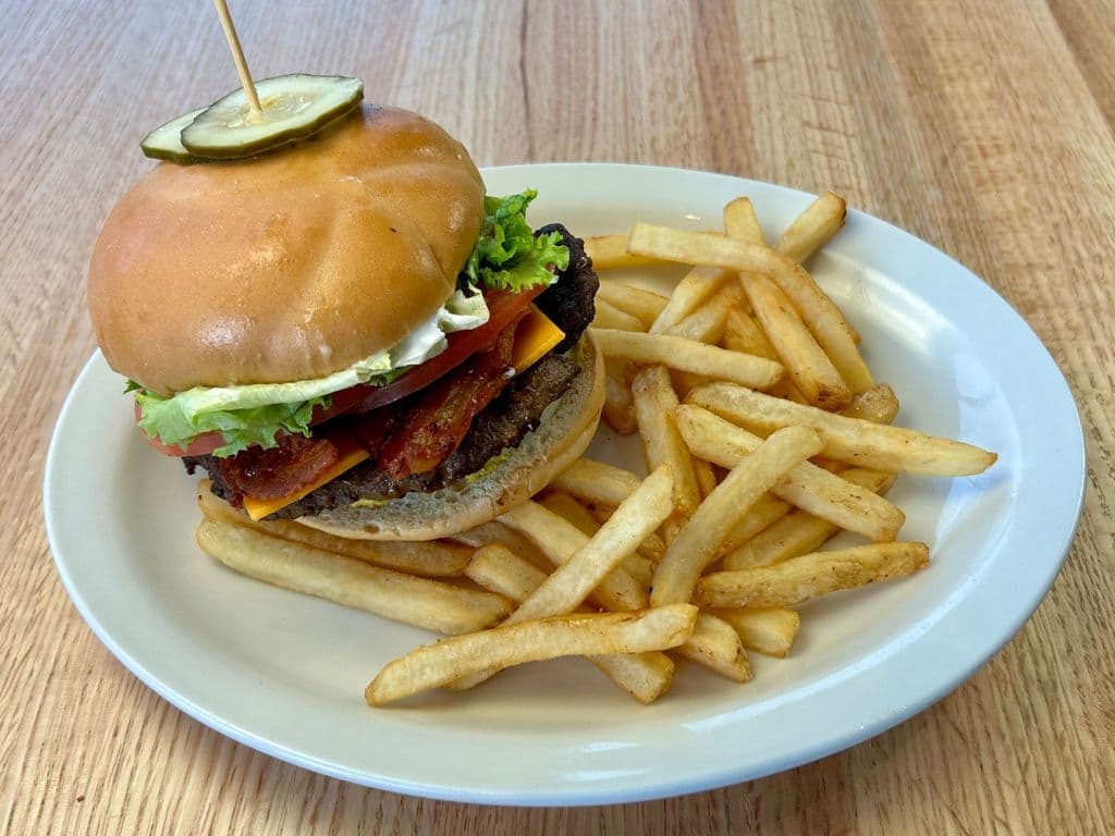 Cheddar Bacon Burger