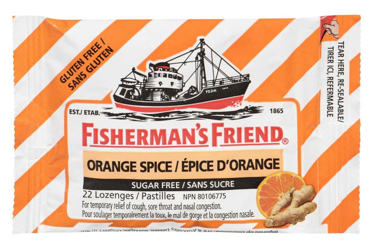 Fisherman's Friend Orange Spice / 22 Lozenges