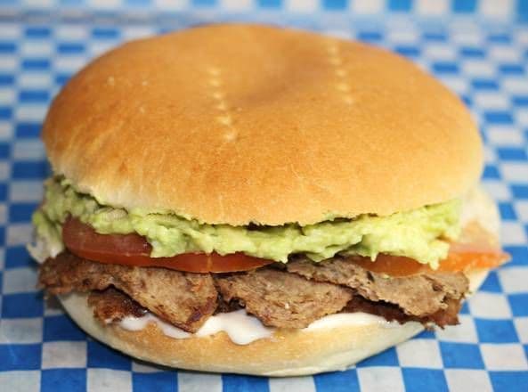 Churrasco Chileno Sandwich / Sandwich churrasco chilien