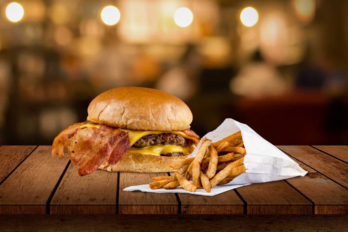 Double Bacon Cheeseburger Combo
