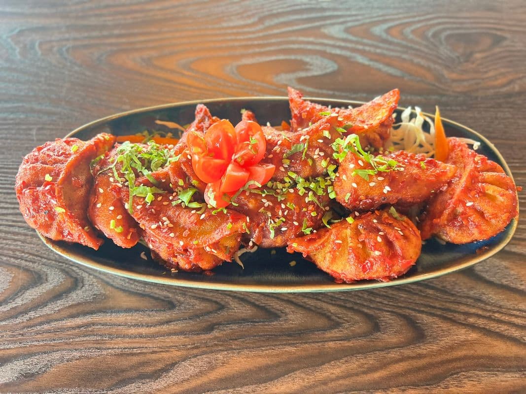 Veg Pan-Fried MO MO (10 PCS)