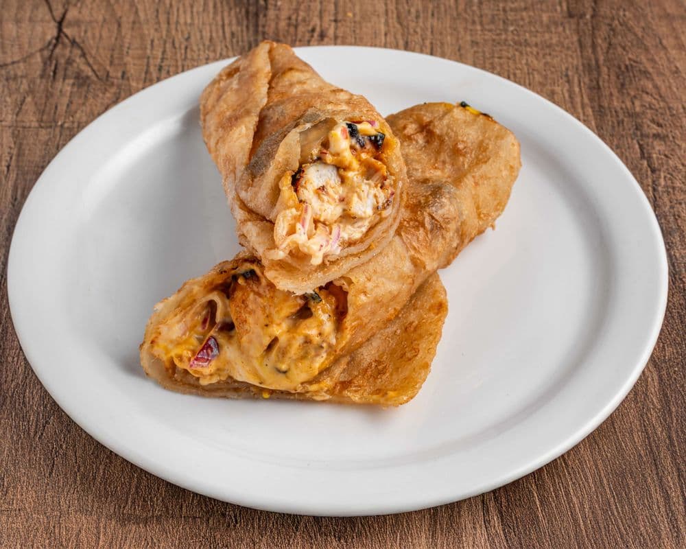 Malai Tikka Cheese Roll