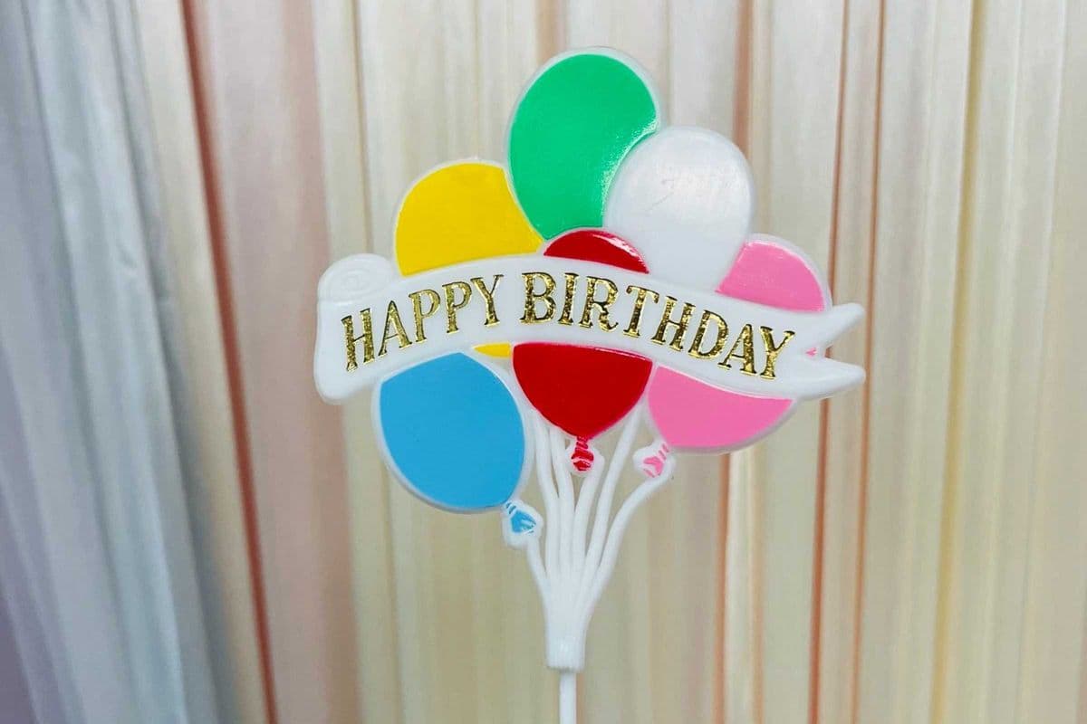 Happy Birthday Sign (Medium)