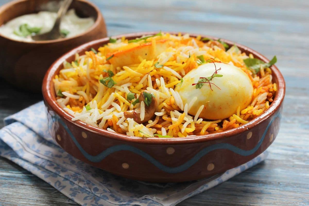 Hyderabadi Dum Chicken Biryani
