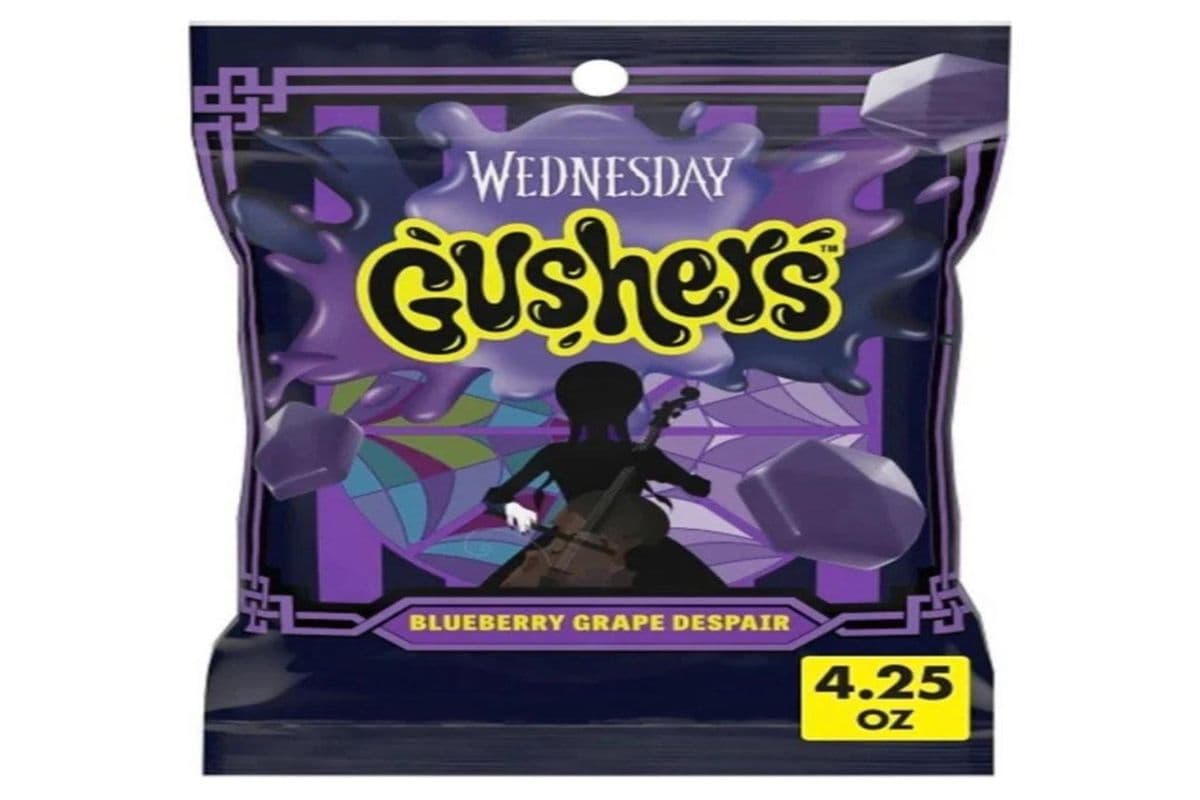 Limited Edition! Gushers Wednesday Blueberry Grape Despair