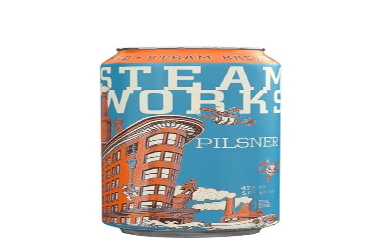 Steamworks Pilsner Tall Can (1 x 473ML)