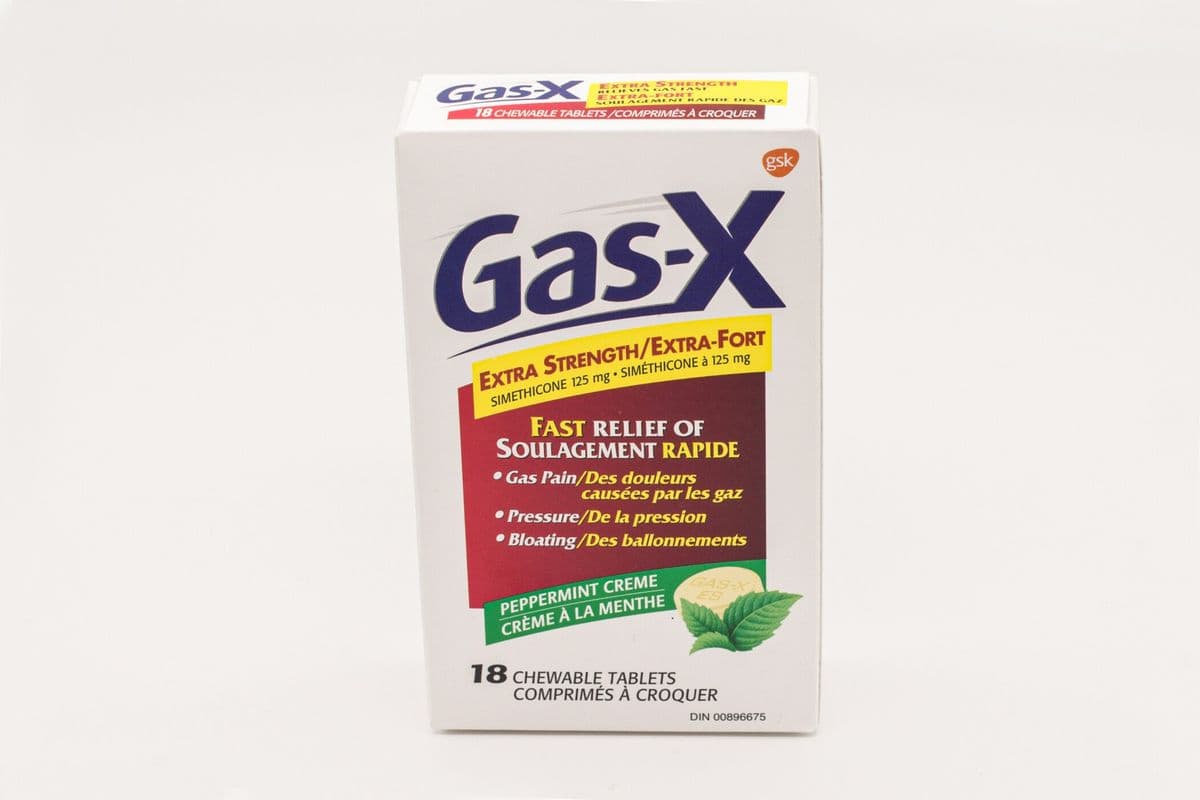 GasX Extra Strength Tablets Peppermint (18 ct)