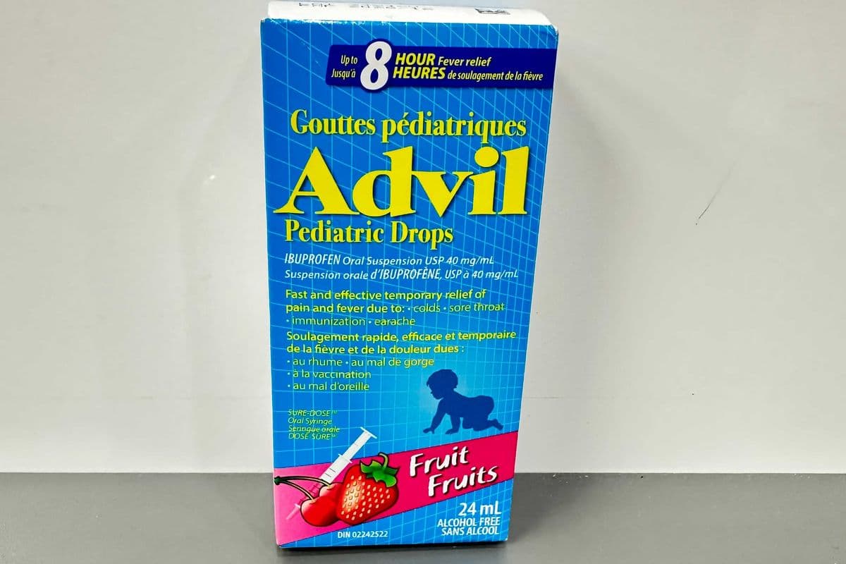 Advil Drops Ped - Dye Free (200mg) (24ml)