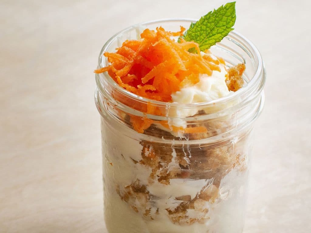 *Deconstructed Carrot Cake Jar