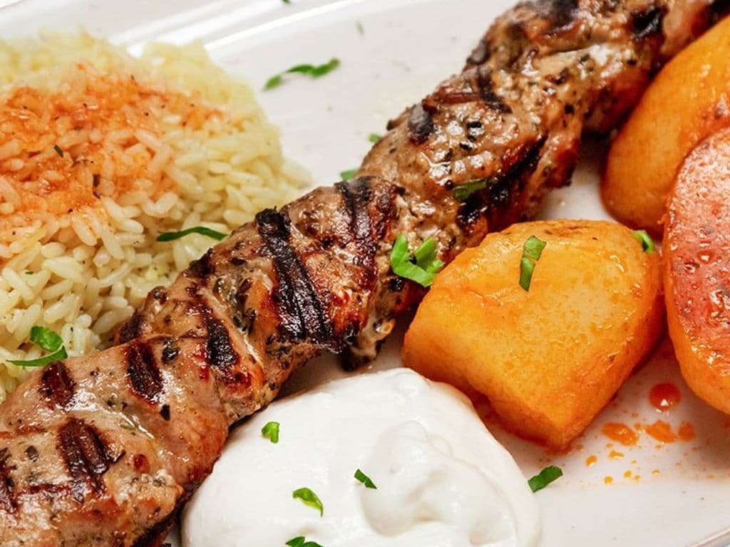 Classic Pork Souvlaki