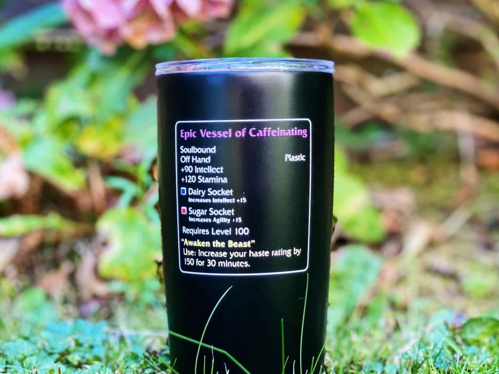 Epic Vessel Caffeinating Travel Mug