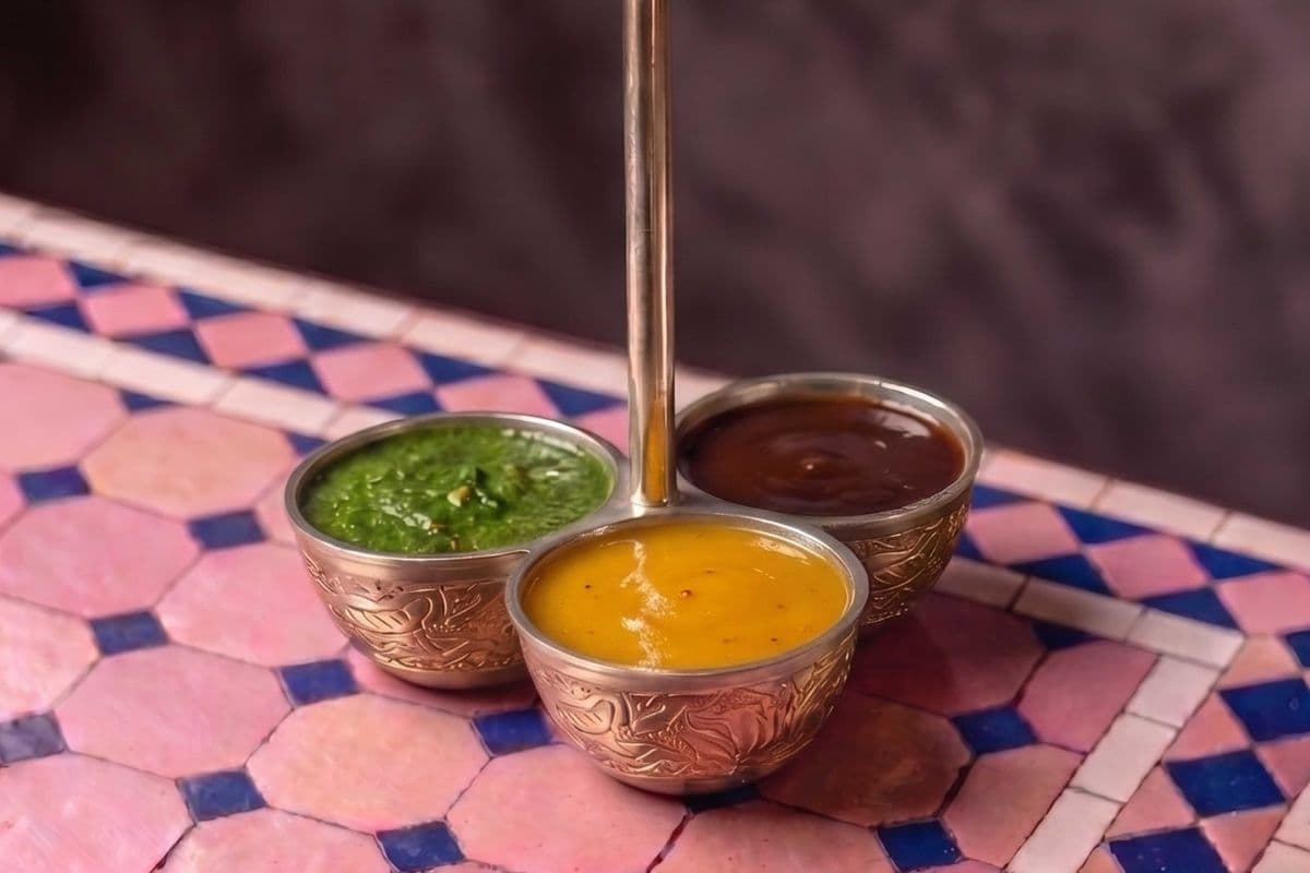FRESH MINT AND CORIANDER CHUTNEY BIG CONTAINER