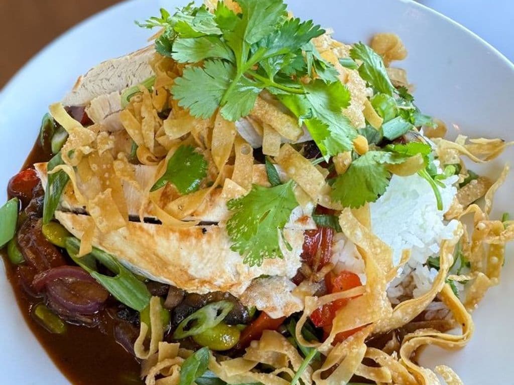 Ginger Soy Chicken Rice Bowl
