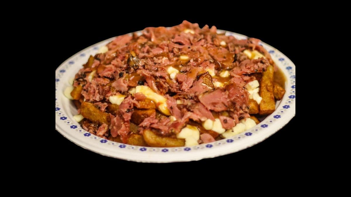 Petite poutine viande fumée