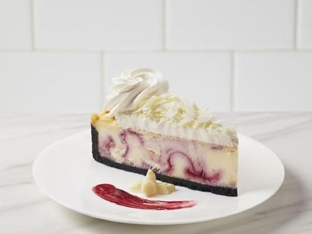 White Chocolate Raspberry Cheesecake