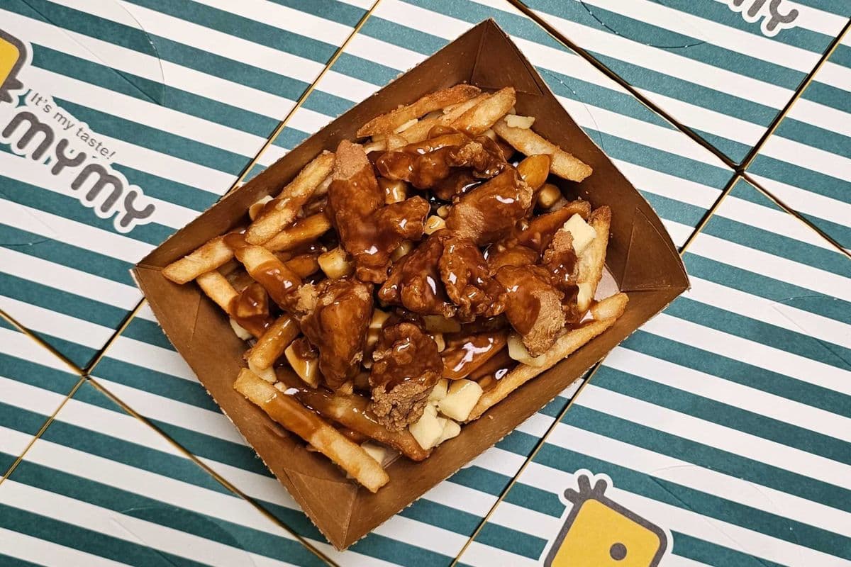 Fried Chicken Poutine Small (Halal)