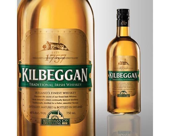 Kilbeggan Irish Whiskey, 750 ml