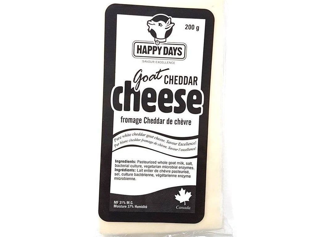 HAPPY DAYS GOAT CHEDDAR 200G
