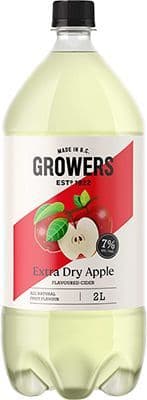 Growers Cider Extra Dry Apple, 2 L