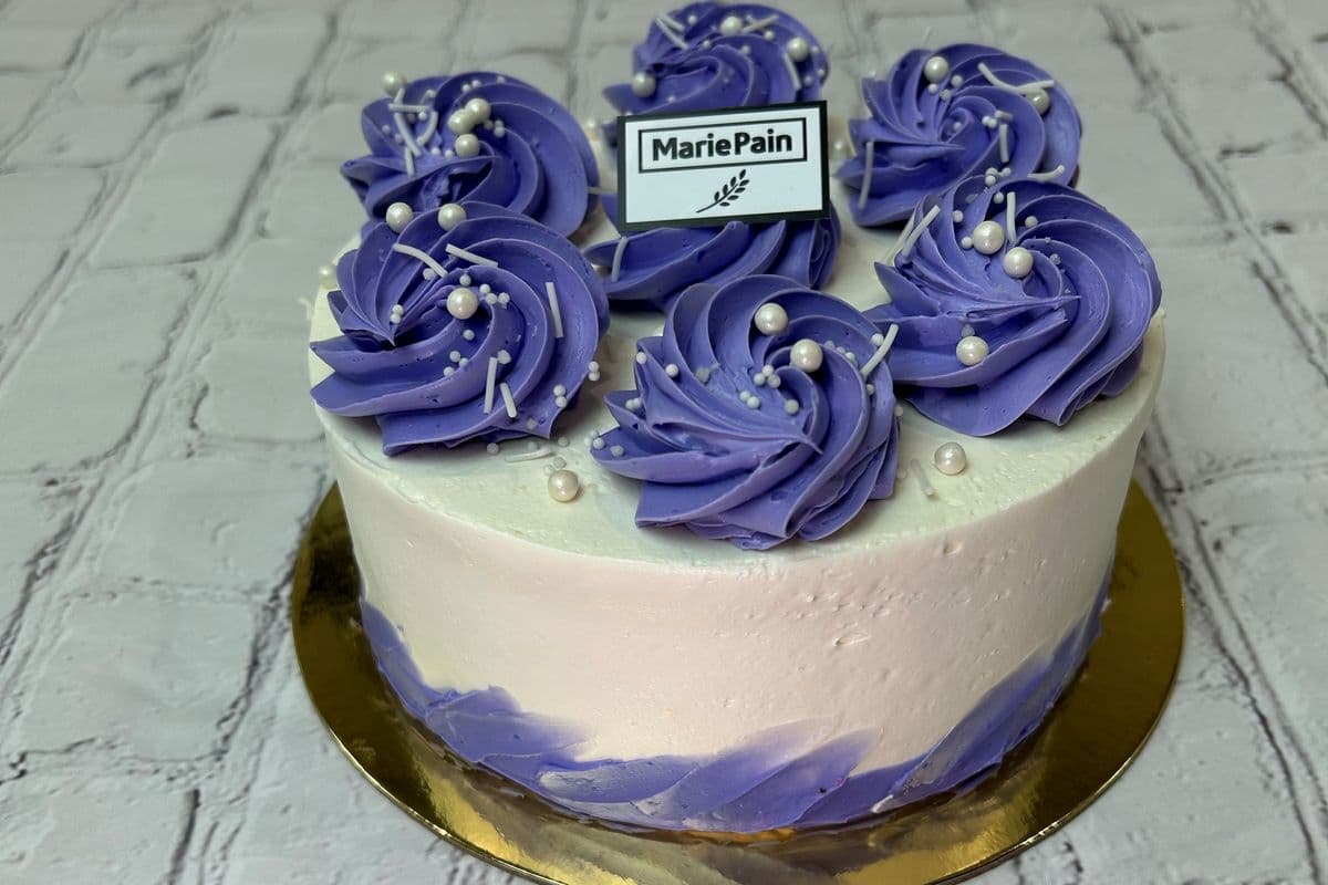 Gâteau crème au beurre à la vanille (8 mcx)