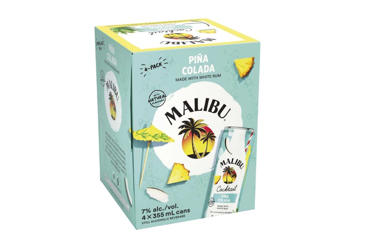 Malibu Pina Colada (4 x 355 ml)