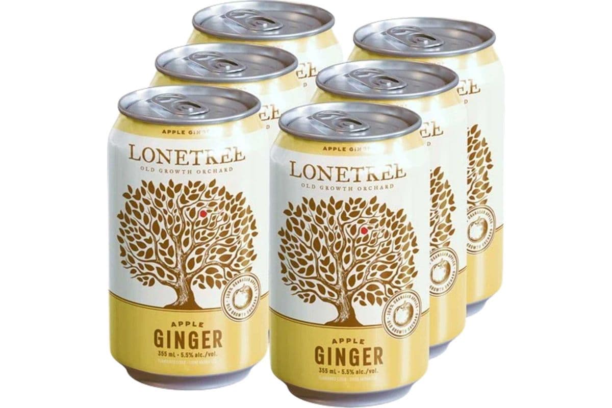 Lonetree Ginger Cider (6 x 355 ml Cans)