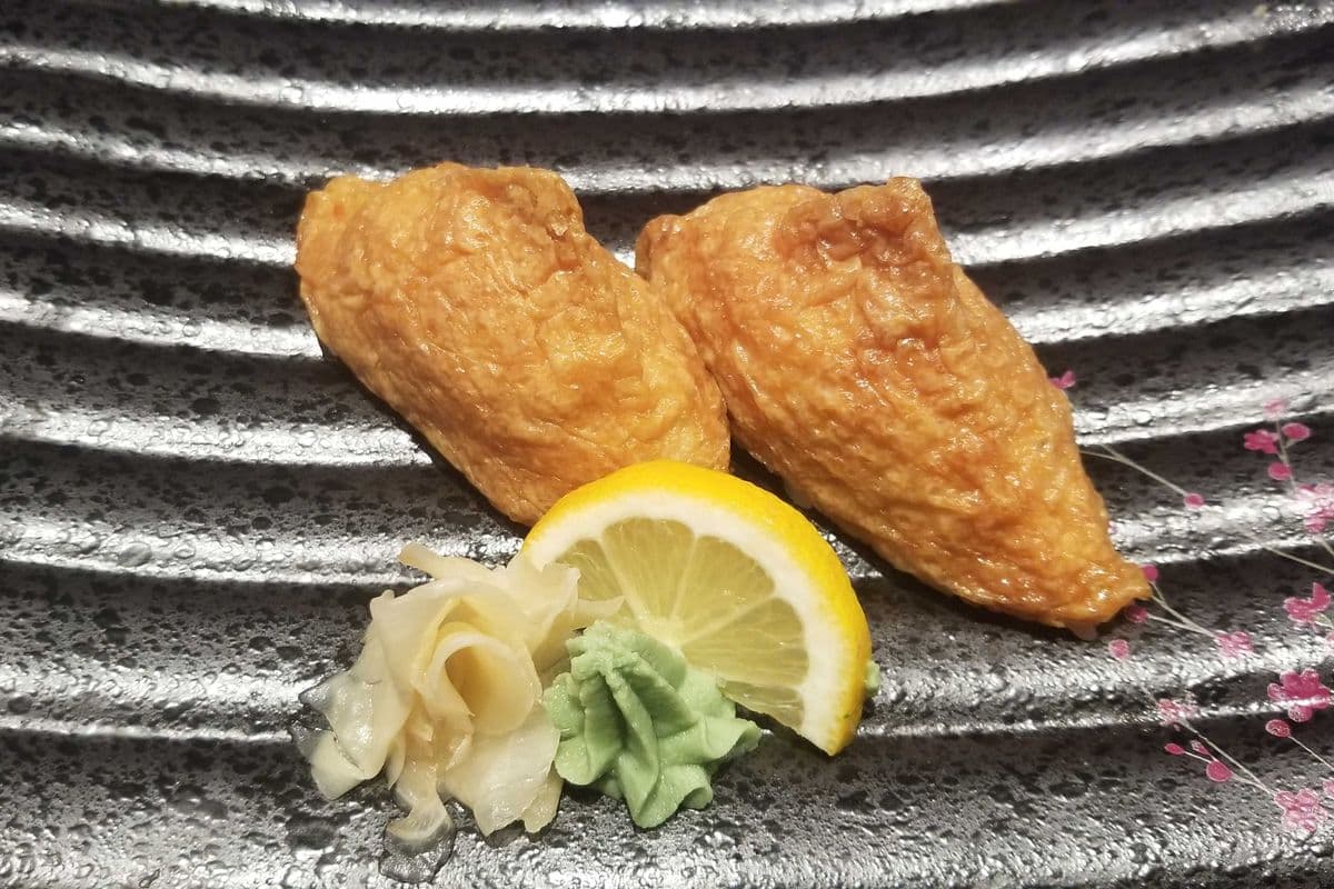 Bean Curd (Inari) Nigiri Sushi