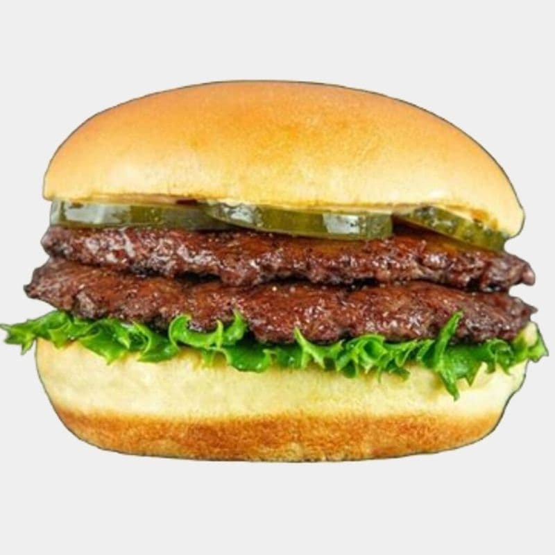 Combo de burger végétarien double / Double Vegetarian Burger Combo