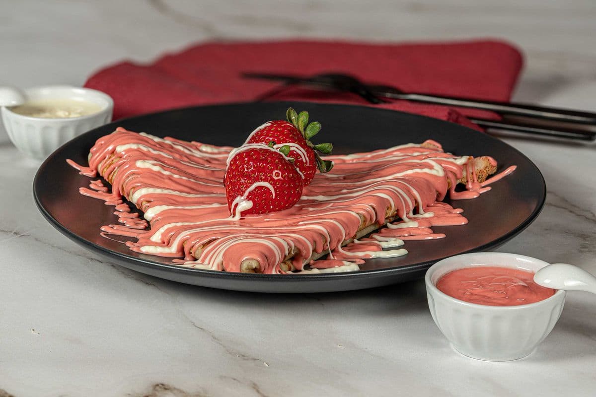 Strawberry Cheesecake crepe