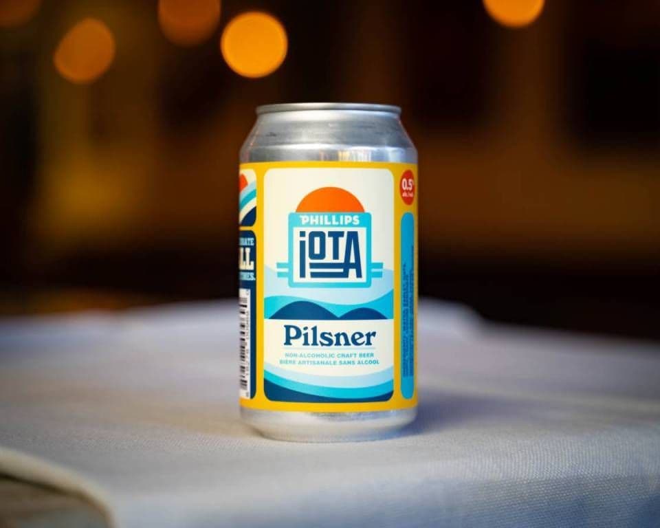 Phillips IOTA Pilsner, 355ml Canned Beer (0.5% ABV)