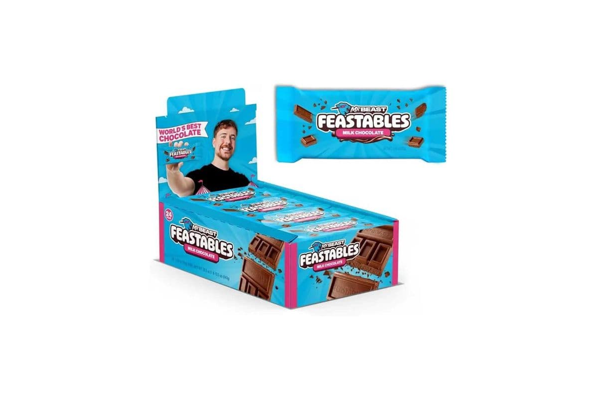 Mrbeast Feastable Milk Chocolate 60g