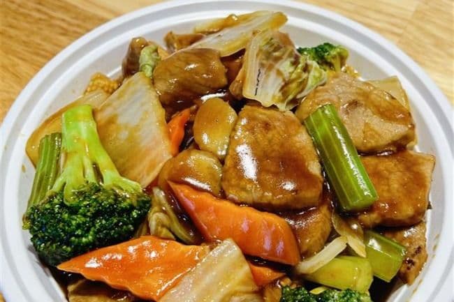 42. Beef with Mixed Vegetables