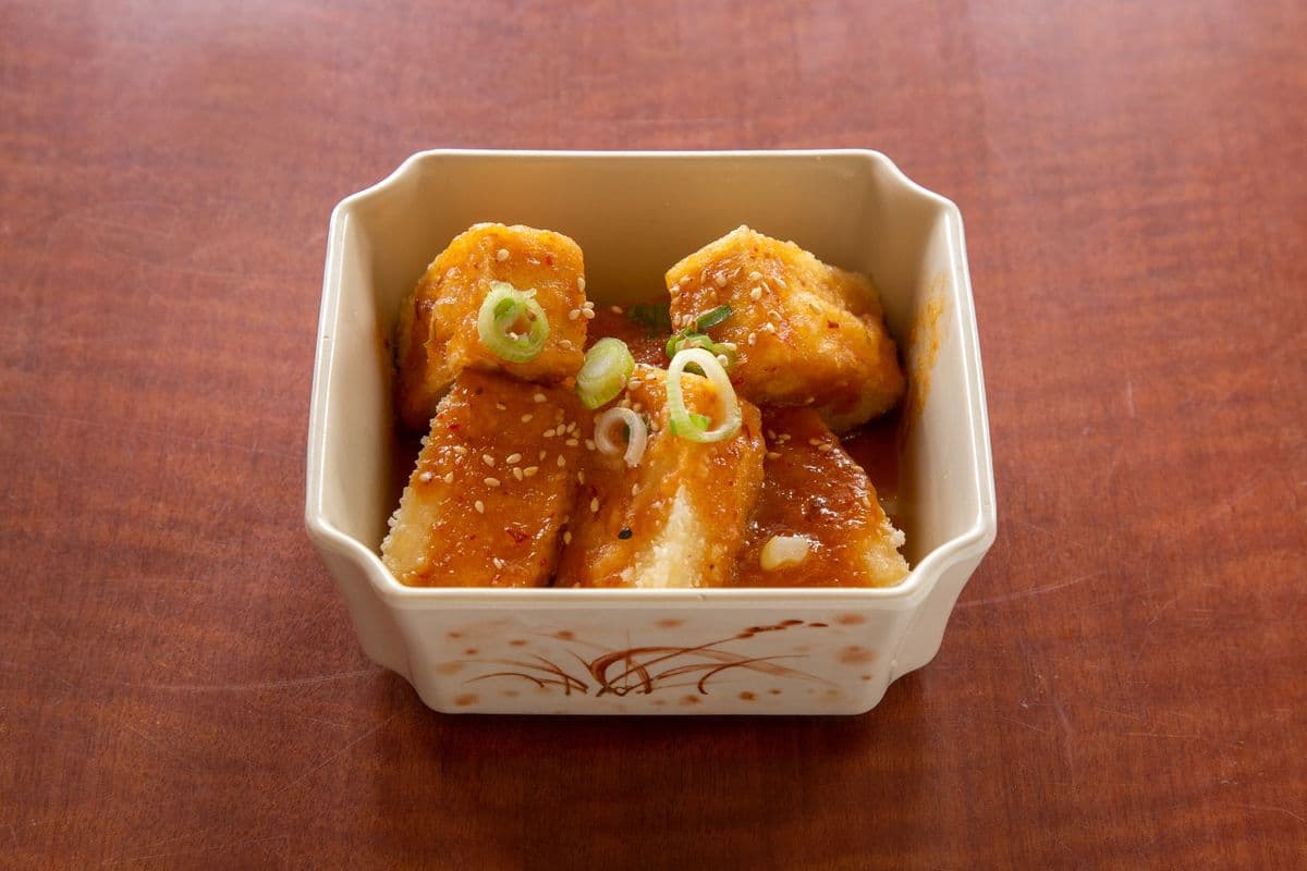 Spicy Agedashi Tofu