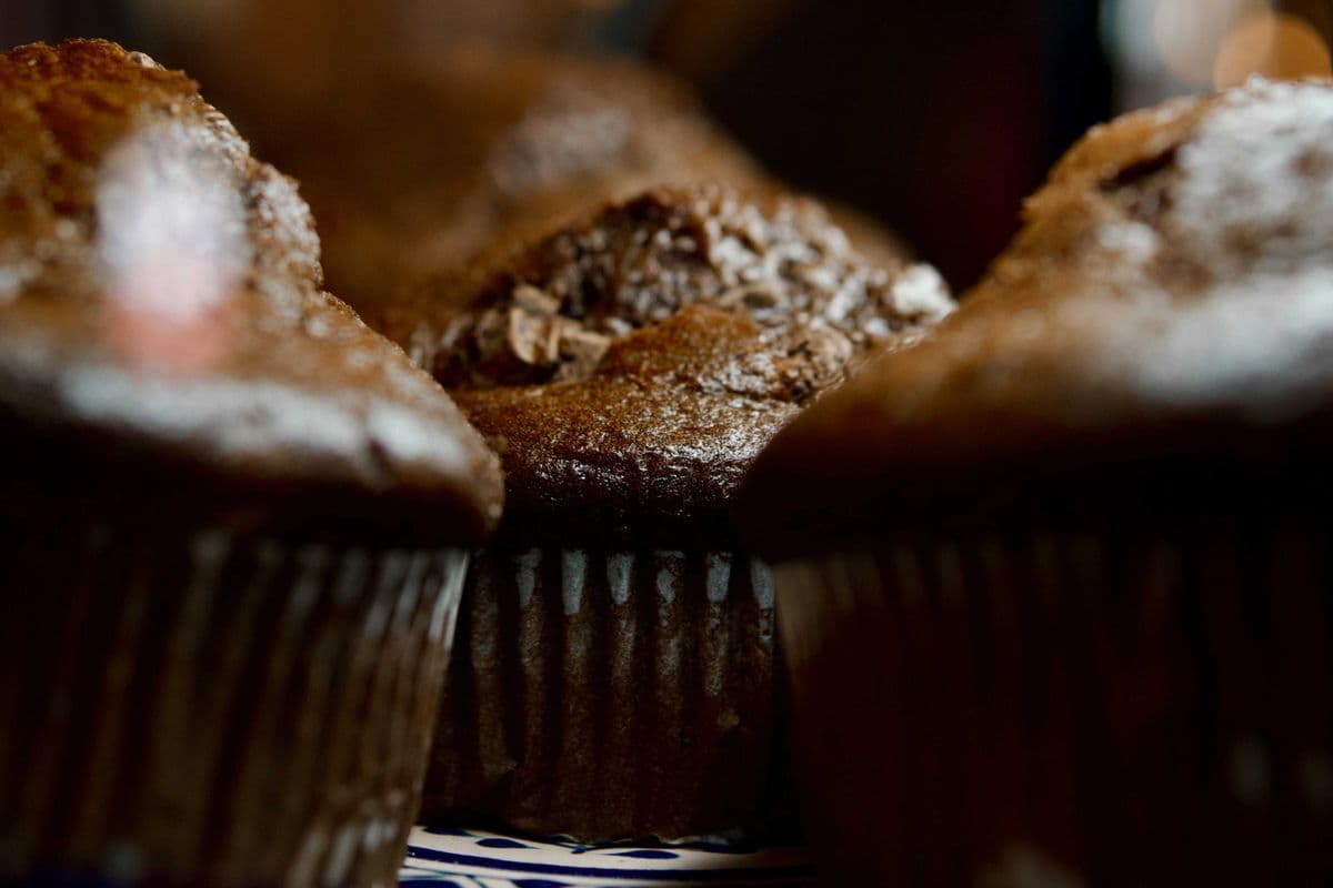 Double Chocolate Muffin------