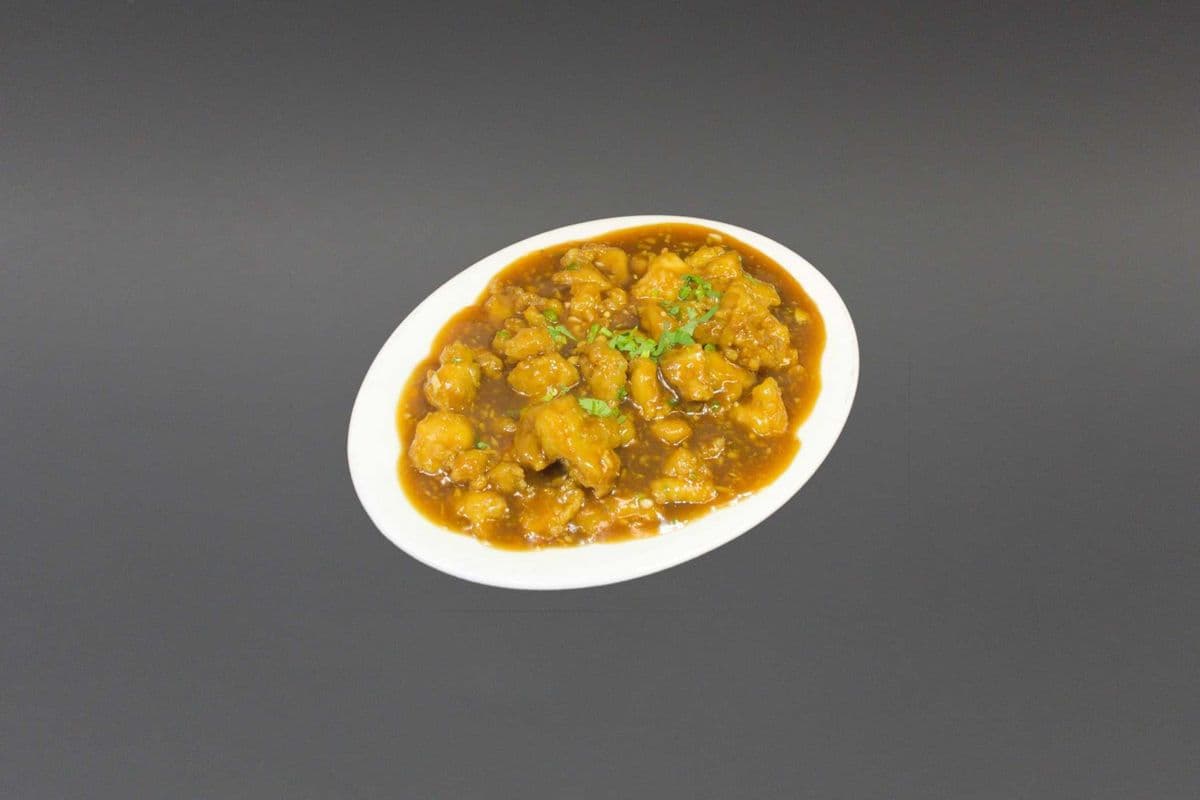 Manchurian Chicken with Sauce