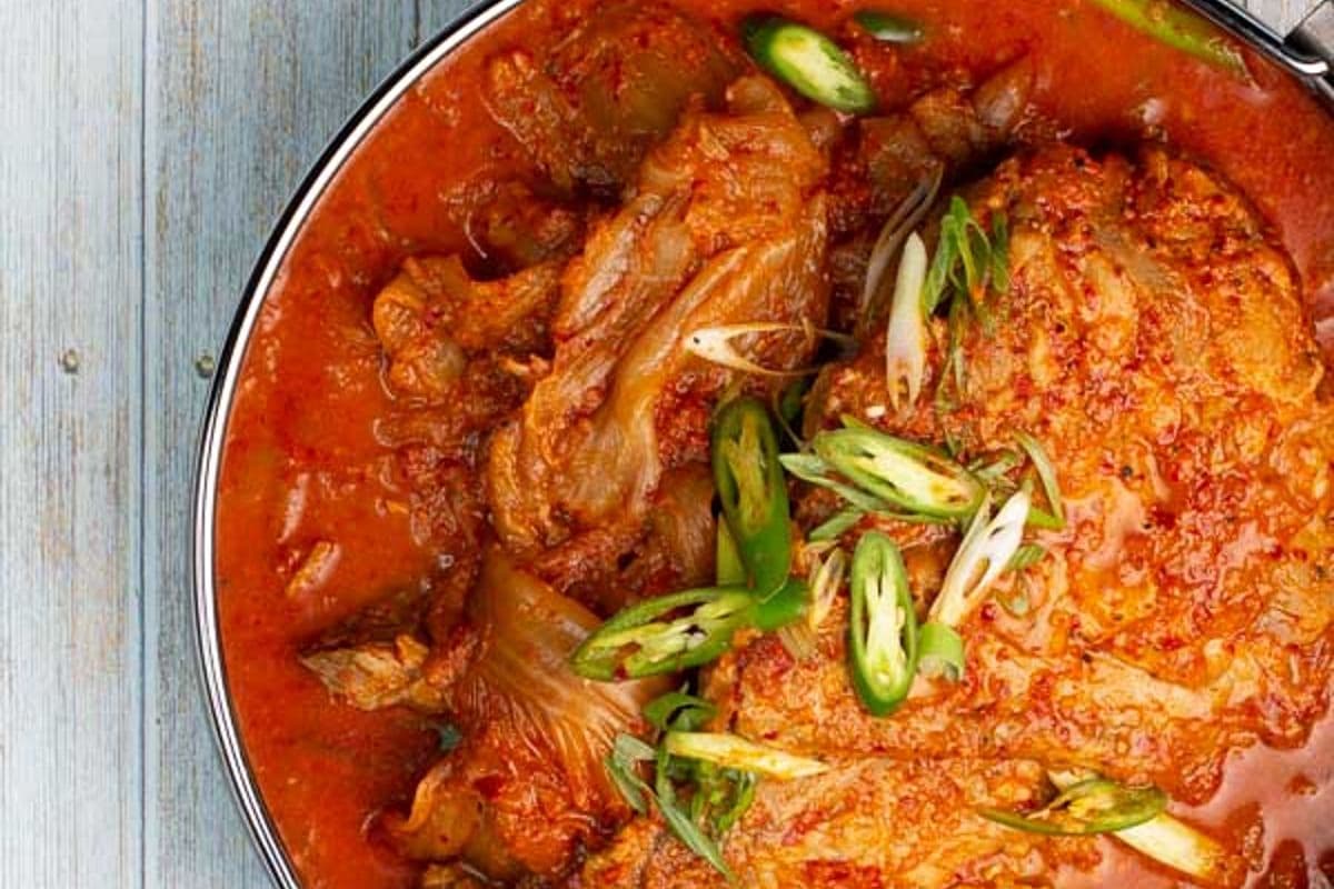Kimchi and Pork Back Ribs Hotpot