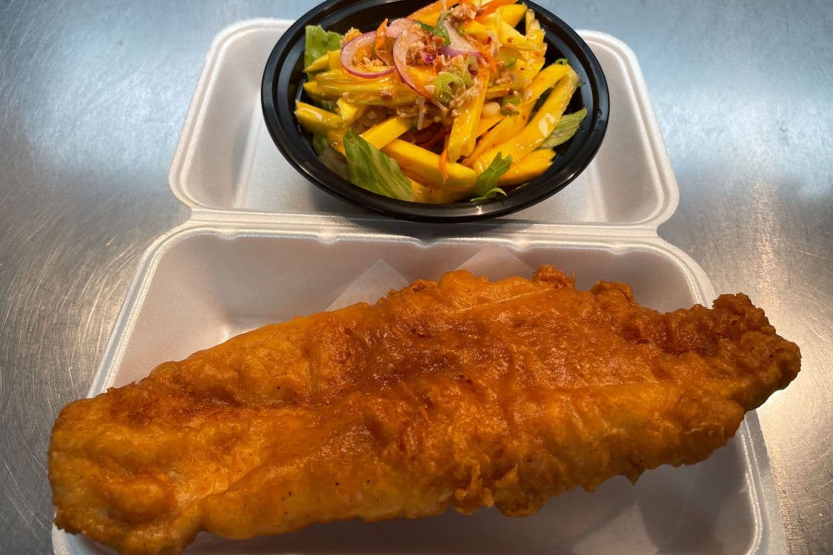Mango Fish Delight (Comes with Rice)