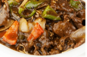 Beef with Black Bean Sauce