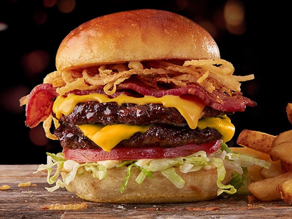 Canadian Whisky Bacon BBQ Burger