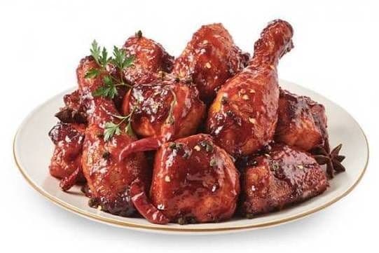 MALA Garlic Chicken (Poulet à l'ail et sauce MALA (épicé))